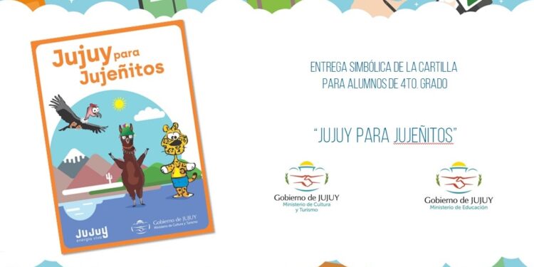 ESTUDIANTES DE 4TO GRADO RECIBIRÁN LA CARTILLA “JUJUY PARA JUJEÑITOS”