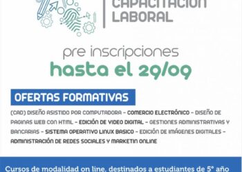 PRE INSCRIPCIONES AL PROGRAMA DE CAPACITACIÓN LABORAL