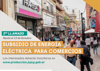 SUBSIDIO DE ENERGÍA ELÉCTRICA PARA COMERCIANTES Y GASTRONÓMICOS