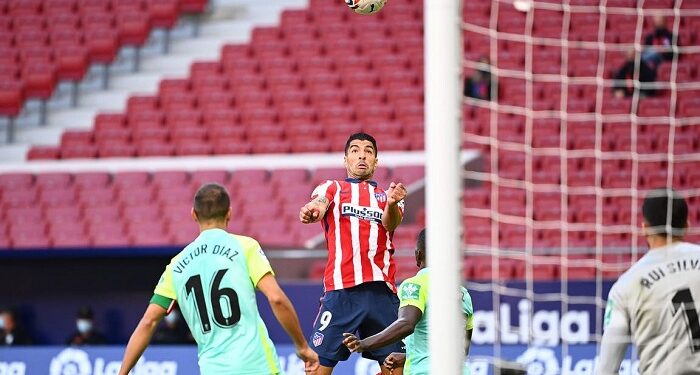 LUIS SUÁREZ YA MOSTRÓ LOS DIENTES EN ATLÉTICO MADRID