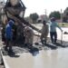 EN SAN PEDRO PAULATINAMENTE VAN RETOMANDO TRABAJOS DE HORMIGONADO