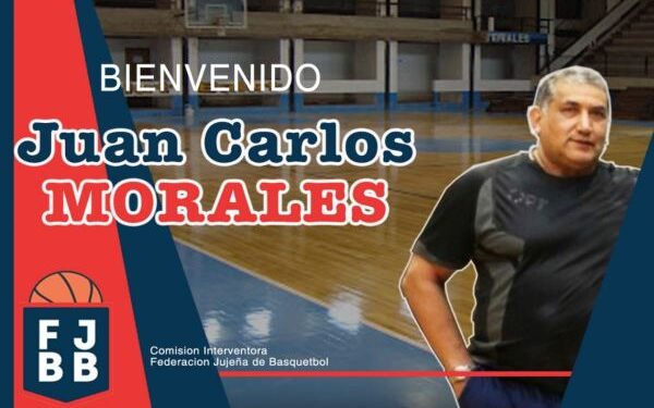 BÁSQUET: JUAN CARLOS MORALES SERÁ EL NUEVO ENTRENADOR DE LAS MAYORES
