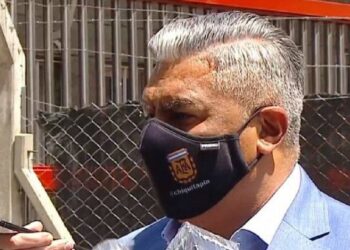 ‘CHIQUI’ TAPIA VISITÓ EL ‘RIVER CAMP’ Y CONFIRMÓ QUE EL  ‘MILLONARIO’ SERÁ LOCAL ALLÍ DURANTE EL TORNEO