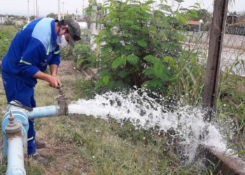 EL SISTEMA DE BOMBEO INAUGURADO POR AGUA POTABLE DE JUJUY EN LA LOCALIDAD DE SANTA CLARA EN EL AÑO 2016 FUNCIONA EN PERFECTAS CONDICIONES