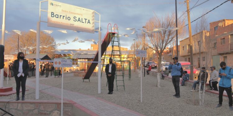 LA QUIACA TIENE NUEVO CENTRO RECREATIVO