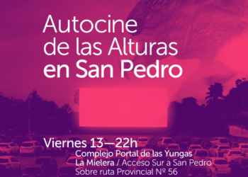 AUTOCINE DE LAS ALTURAS BRINDARÁ UNA FUNCIÓN EN SAN PEDRO