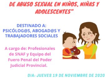 CAPACITACIÓN: “PREVENCIÓN Y DETECCIÓN DE ABUSO SEXUAL EN NIÑOS, NIÑAS Y ADOLESCENTES