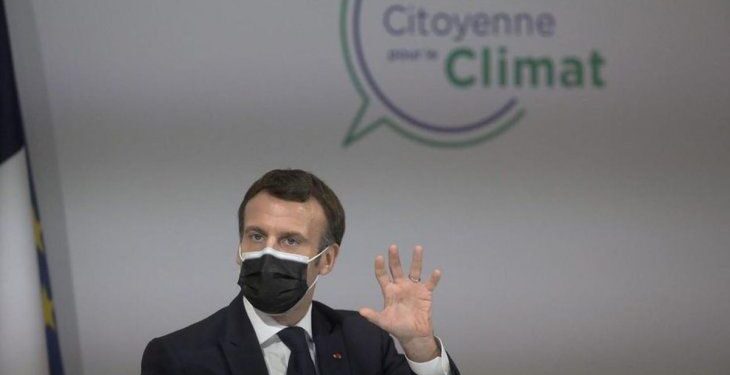 EL PRESIDENTE FRANCÉS EMMANUEL MACRON DIO POSITIVO POR CORONAVIRUS