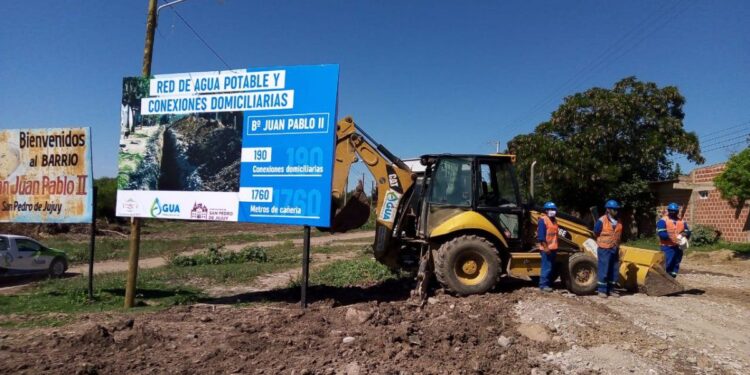 SAN PEDRO. OBRAS QUE MEJORAN LA CALIDAD DE VIDA DE LA COMUNIDAD