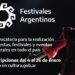 PRIMERA CONVOCATORIA DE «FESTIVALES ARGENTINOS»