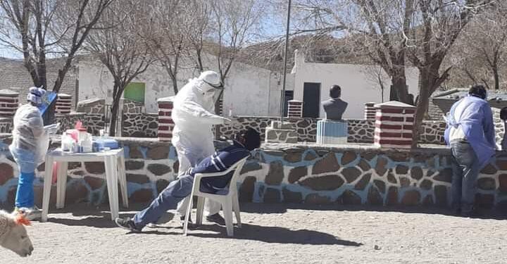 MEGA OPERATIVO SANITARIO EN LA CIUDAD DE LA QUIACA