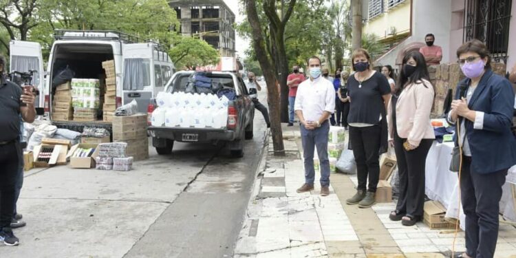 CONTINÚA LA ENTREGA DE INSUMOS DE BIOSEGURIDAD EN TODA LA PROVINCIA