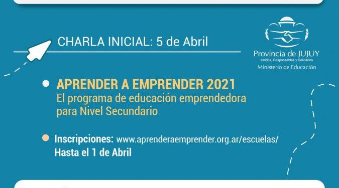 INSCRIPCIONES ABIERTAS AL PROGRAMA APRENDER 2021