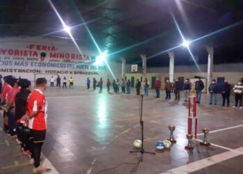 COMENZÓ CAMPEONATO DE FUTSAL EN MONTERRICO