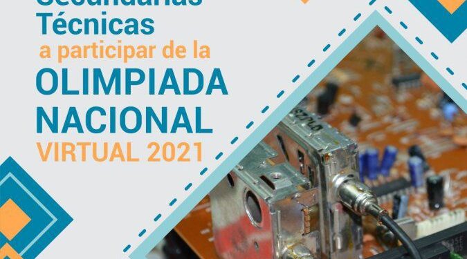 OLIMPIADA NACIONAL VIRTUAL 2021 DE EDUCACIÓN TÉCNICO PROFESIONAL