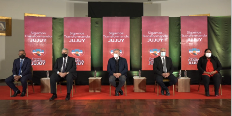 El Frente Cambia Jujuy presentó los precandidatos a Diputados Nacionales