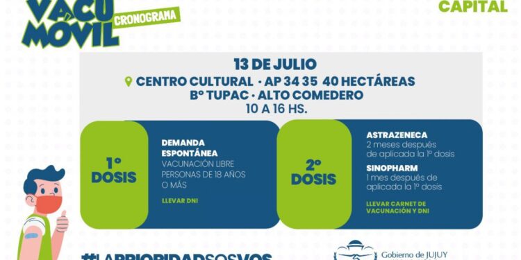 SE PONE EN FUNCIONAMIENTO EL «VACUMÓVIL» EN JUJUY