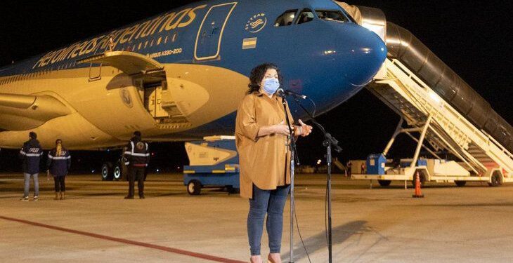 Covid-19: llegaron más de 2 millones de dosis de vacunas