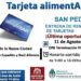 Entrega de remanentes de las Tarjetas AlimentAr en la San Pedro