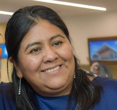Natalia Sarapura la mujer indígena que arribará al Congreso de la Nación