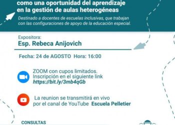 Capacitación Virtual: La evaluación en la gestión de aulas heterogéneas