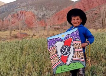 “Quiero un escudo de River para mi papá”