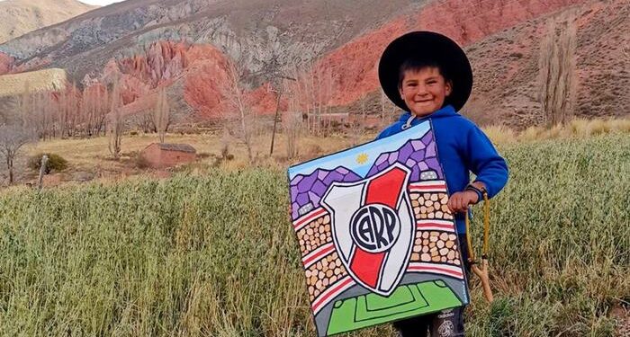 “Quiero un escudo de River para mi papá”