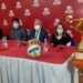 Conferencia de Prensa por el Super 8 de Vóley en San Pedro