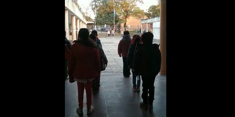 «Estamos felices de poder venir a la escuela»