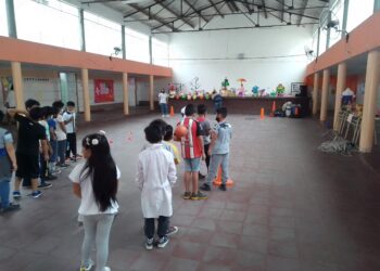 Niños y niñas festejan a pleno este 20 de septiembre