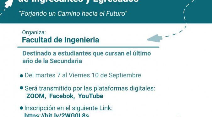 Encuentro virtual para que estudiantes conozcan oferta académica de la Facultad de Ingeniería