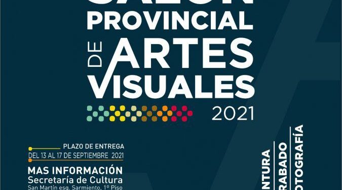 Inscripciones abiertas al Salón Provincial de Artes Visuales