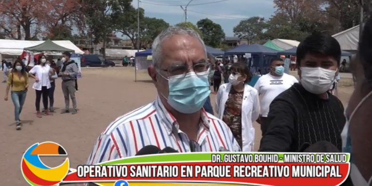 El ministro Gustavo Bouhid estuvo en Libertador en un operativo de salud