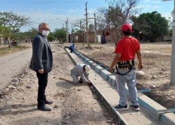 Amplio avance de obras públicas en San Pedro, Julio Bravo destacó el trabajo