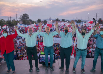 Gerardo Morales: “Vamos por el triunfo el 14 de noviembre, porque no nos dejaremos robar los sueños ni pisar por nadie”