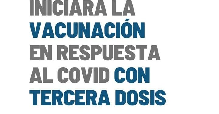 El primero de noviembre comienza la «nueva etapa de vacunación» contra el Covid-19 en capital e interior