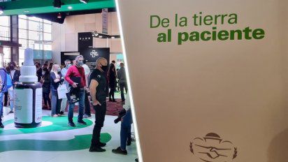 Cannava se luce en el pabellón medicinal de la Expo Cannabis