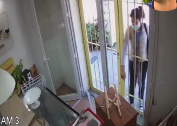 Benjamín Rojas denunció a una fanática que destruyó el local de su pareja y la agredió