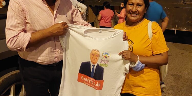 Santillan: «Queremos llevar a Gerardo Morales como presidente»