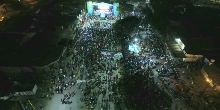 Libertador fue el escenario del Gran Cierre de Campaña del Frente Cambia Jujuy