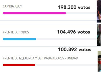 Escrutinio definitivo: Cada frente obtuvo una banca en la Cámara de Diputados