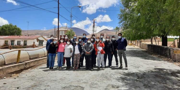 Bouhid: “el hospital tiene más de 70 años a cargo de la Empresa Compañía Minera Aguilar y desde hace cuatro meses, como parte del sistema sanitario de la provincia continúa brindando el servicio de salud»
