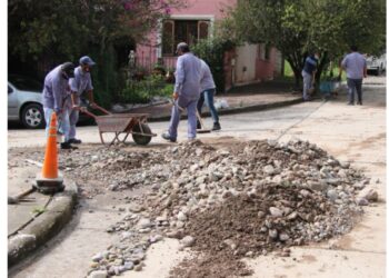 El Municipio capitalino activó el plan inmediato con trabajos de reparación