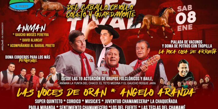 El Fuerte se prepara para el 11º Festival del Caballo Criollo, coleto y guardamonte