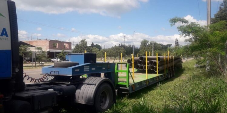 Perico avanza en nueva obra de agua potable