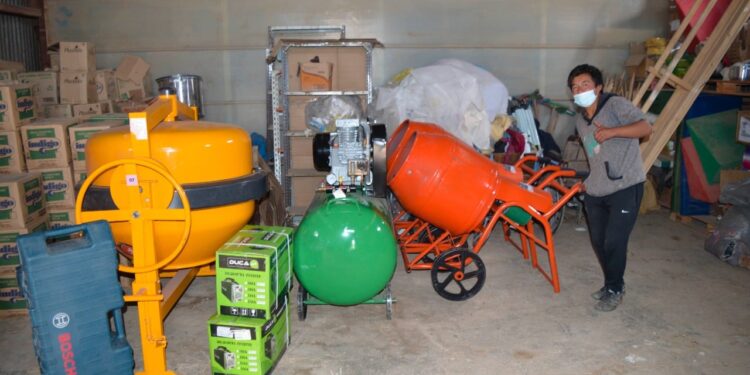 La Quiaca: Se realizó la entrega de una primera etapa del programa Banco de Máquinas y Herramientas