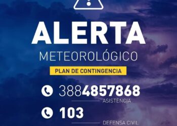 Ante alerta meteorológica: Perico pone a disposición líneas de emergencia