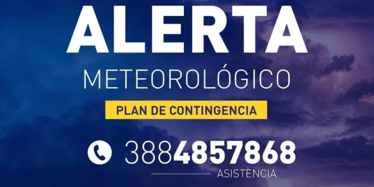 Ante alerta meteorológica: Perico pone a disposición líneas de emergencia