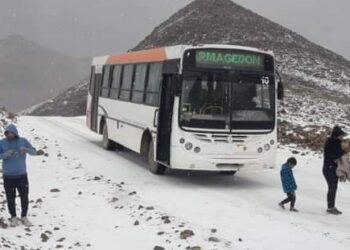 Jujuy, noticia nacional por su nevada en plena ola de calor.
