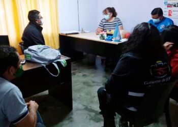 Se relevó a familias afectadas por las lluvias en Rosario de Río Grande